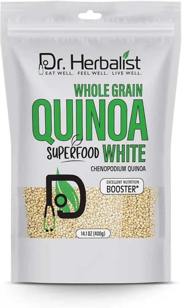 Dr. Herbalist Whole Grain Quinoa Superfood White – 14.1oz (400g) murukali.com