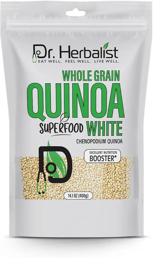 Dr. Herbalist Whole Grain Quinoa Superfood White – 14.1oz (400g) murukali.com