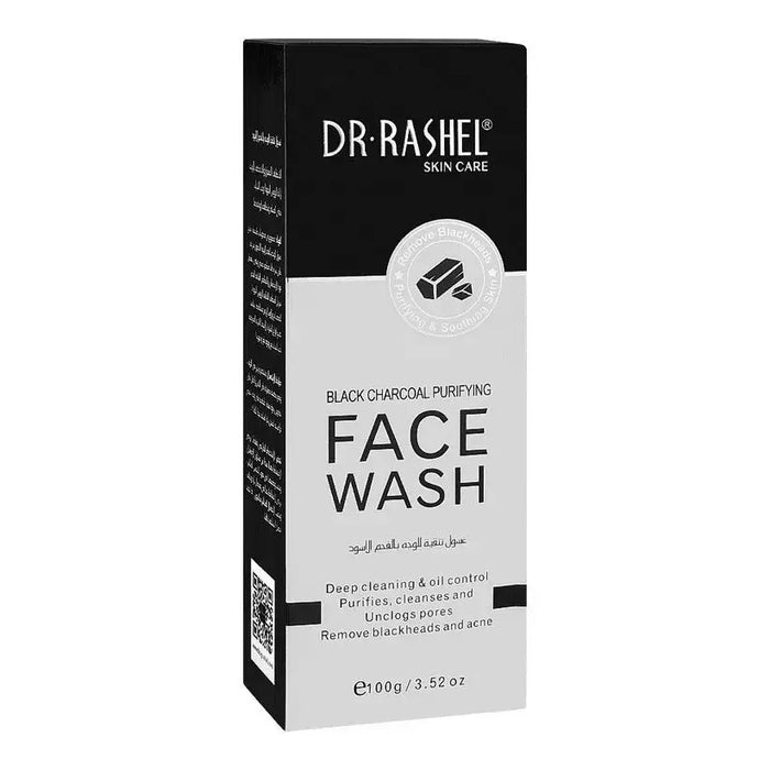 Dr. Rashel Black Charcoal Purifying Face Wash 100g