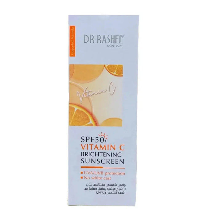 Dr. Rashel Vitamin C Brightening Sunscreen SPF 50+ 50g size
