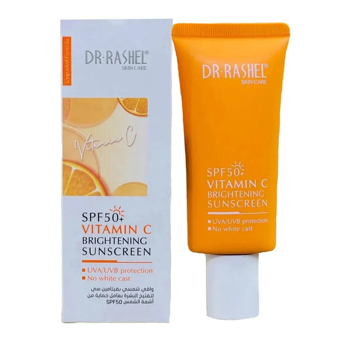 Dr. Rashel Vitamin C Brightening Sunscreen SPF 50+ 50g size