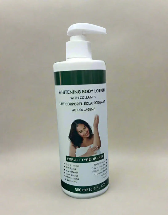 Dream White Whitening Body Lotion with Collagen 500ml Murukali.com