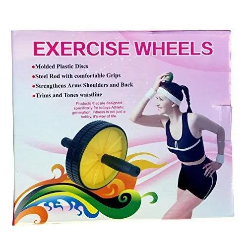Dual Ab Roller Exercise Wheel  Fitness Exerciser Murukali.com