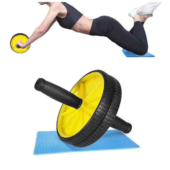 Dual Ab Roller Exercise Wheel  Fitness Exerciser Murukali.com