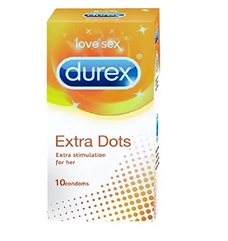 Durex Extra Dots 10N Condoms murukali.com