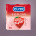 Durex Extra Thin Wild Strawberry 3N Murukali.com