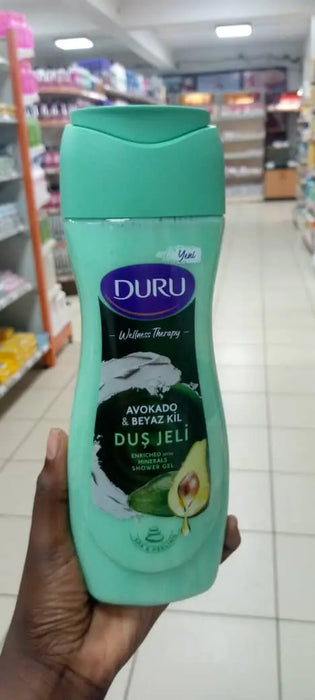 Duru Wellness Therapy Avocado & White Clay Shower Gel 450ml murukali.com