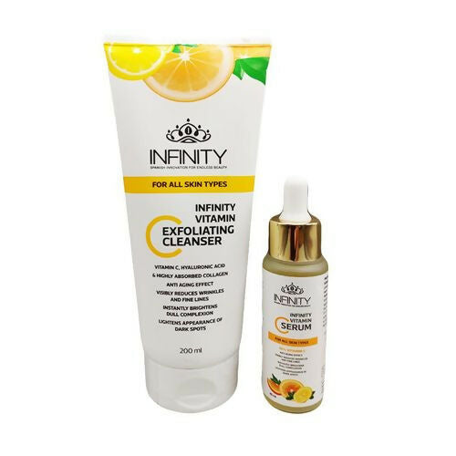 Infinity Vitamin C Cleanser + Vitamin C Serum – Duo Offer 230ML