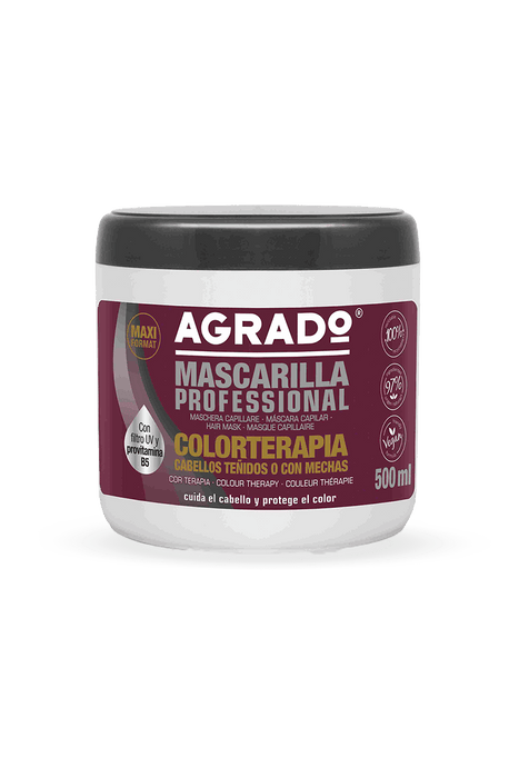 AGRADO Mascarilla Colour Therapy Professional Hair Mask/ 500ml