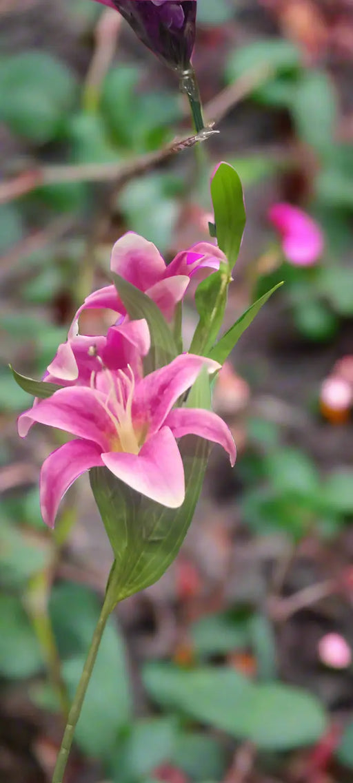 pink easter lily flower Easter Lily Artificial Flower