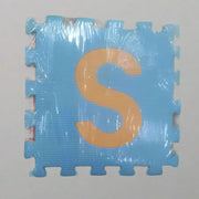Educational Alphabet Puzzle Mat Set - 9pcs (30x30 cm) - Letter S Murukali.com
