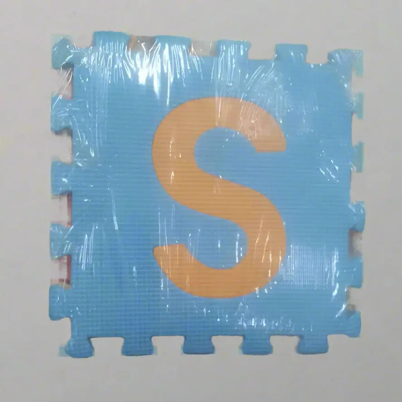 Educational Alphabet Puzzle Mat Set - 9pcs (30x30 cm) - Letter S Murukali.com