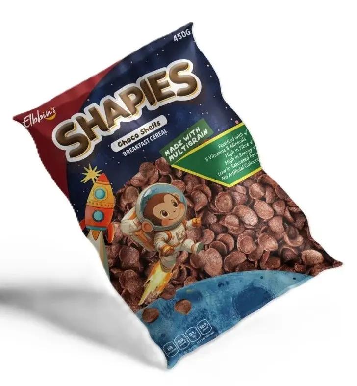 Elbbin's Shapies Choco Shells Breakfast Cereal 450g Murukali.com