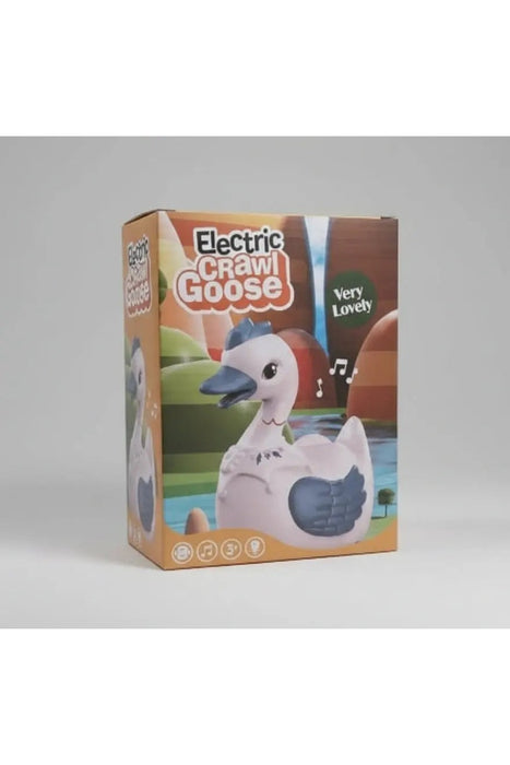 Electric Crawl Goose Toy – Musical Light-Up & Crawling Baby Learning Toy