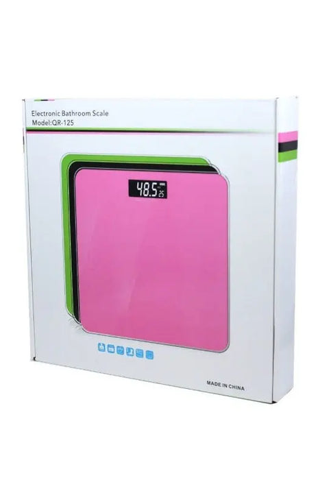 Electronic Bathroom Scale model number QR-126 Murukali.com