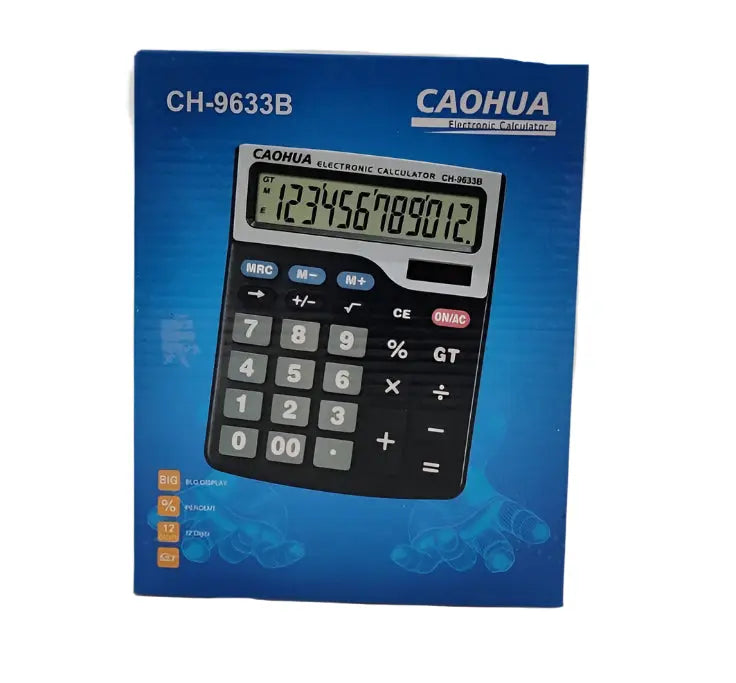 Electronic Calculator CAOHUA CH-9633B Murukali.com