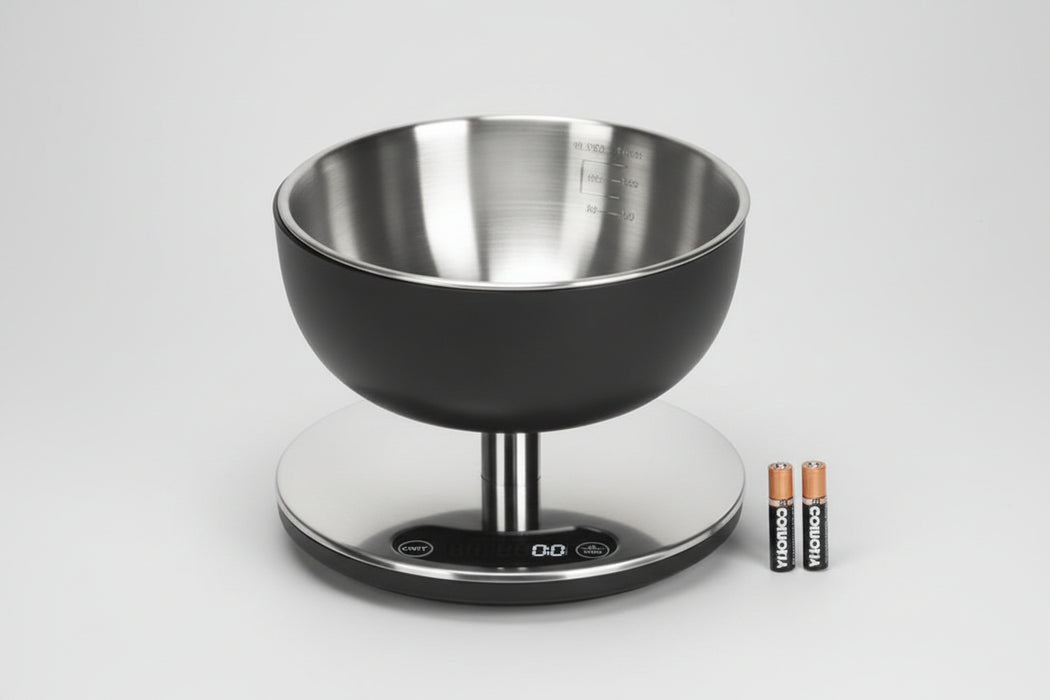 Electronic Kitchen Scale - Precise Digital Scale, Waterproof Stainless Steel.