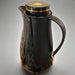 Elegant 2L Black Thermal Carafe with Gold Accents Murukali.com