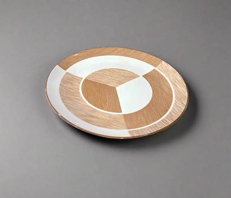 Elegant Porcelain Plate – Set of 12pcs Murukali.com