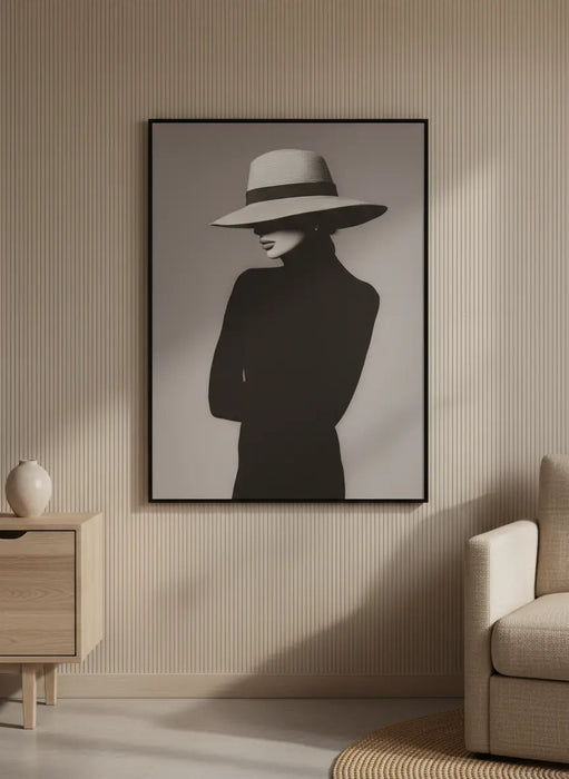 Elegant Wall Decoration Paint of Woman 80 x 120 cm IRAME KAGUGU SHOP