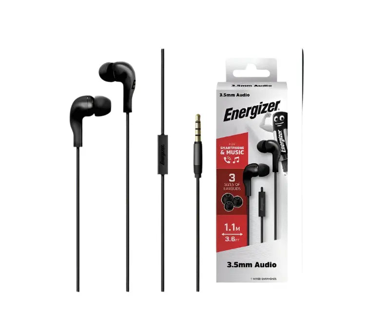 Energizer Wired headphones CIA5 Murukali.com