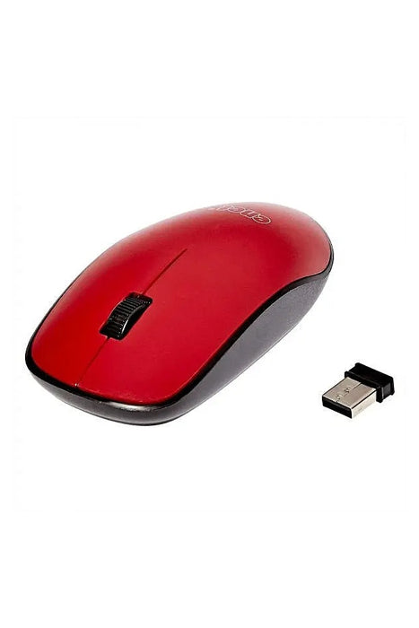 Enet Red Wireless Mouse &Battery murukali.com