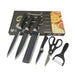 Ereasthos 6-Piece Kitchen Utensil Set  Includes Knives and Peeler Murukali.com