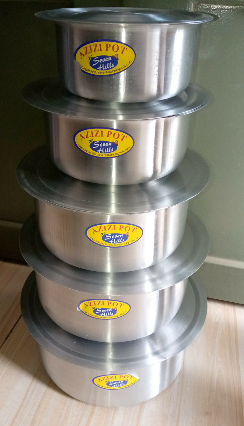 Aluminum cooking pot