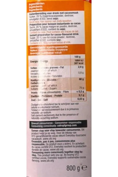 Everyday Choco Quick 800g Murukali.com