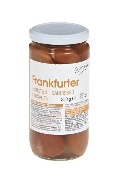 Everyday Frankfurter Worsten Sausages - 380g murukali.com