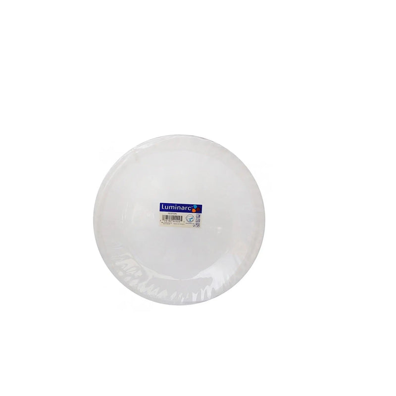 Extra Resistance White Plate-luminarc /6pcs murukali.com