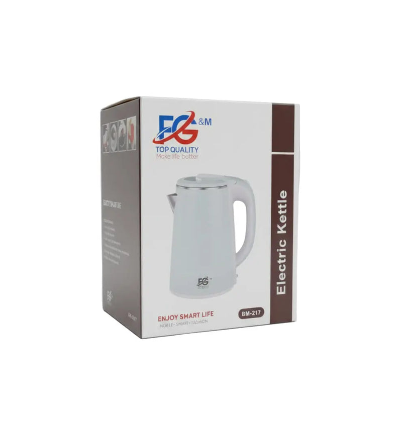 FG&M Electric Kettle BM-217 – 1.7L Cordless Murukali.com