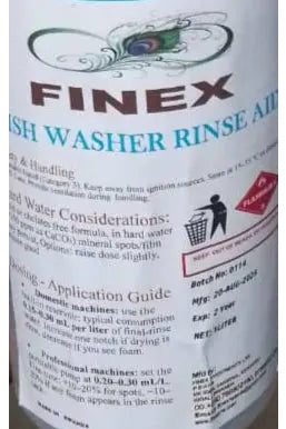 FINEX Dishwasher Rinse Aid 1L Murukali.com