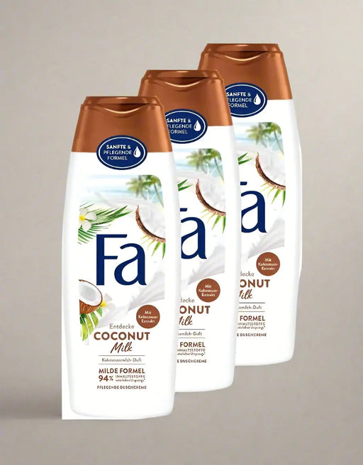 Fa Coconut Milk Shower Cream  with a coconut milk scent 200ml Murukali.com