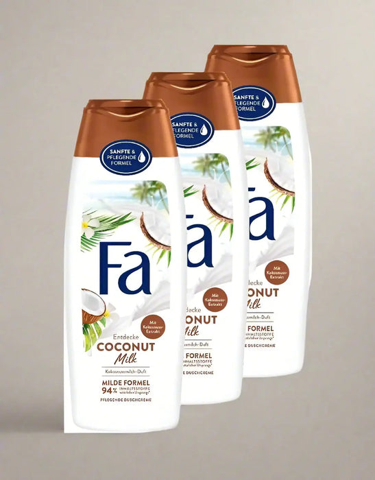 Fa Coconut Milk Shower Cream  with a coconut milk scent 200ml Murukali.com