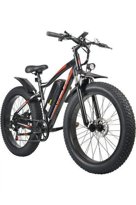 Fat Electric Bike Featuring Powerful Electric Assistance And Rugged Fat Tires murukali.com