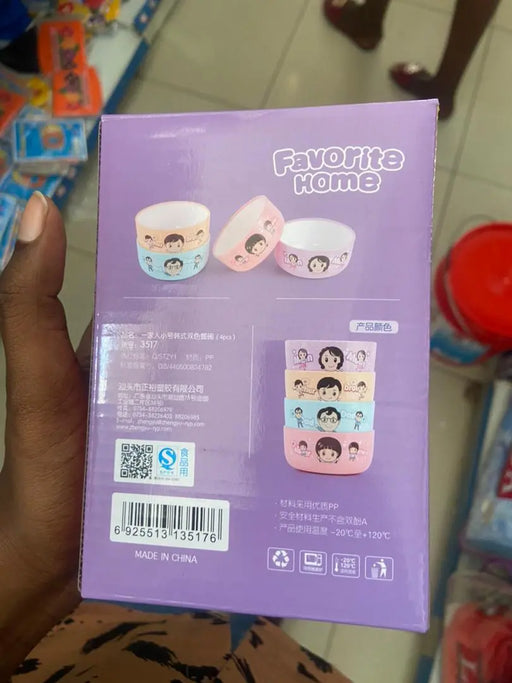 Favorite Home Kids Bowls Set of 4 Murukali.com