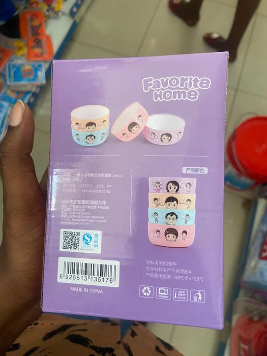 Favorite Home Kids Bowls Set of 4 Murukali.com