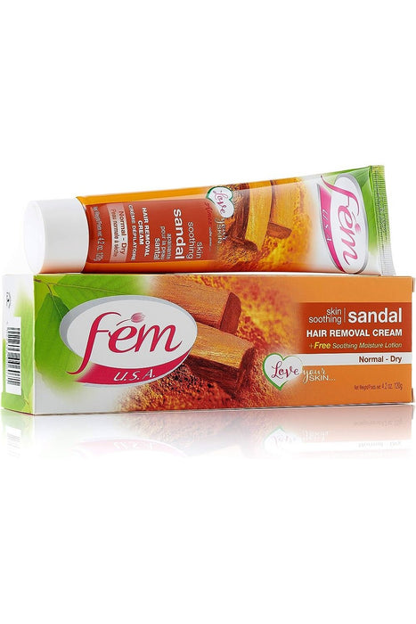 Fem Hair Removal Cream Sandal 120g murukali.com