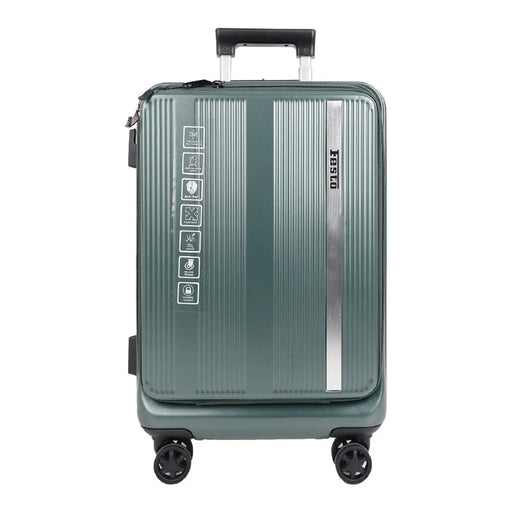 Festo 20″ Hard Shell 4-Wheel Travel Trolley Bag – Light Blue size Large Murukali.com