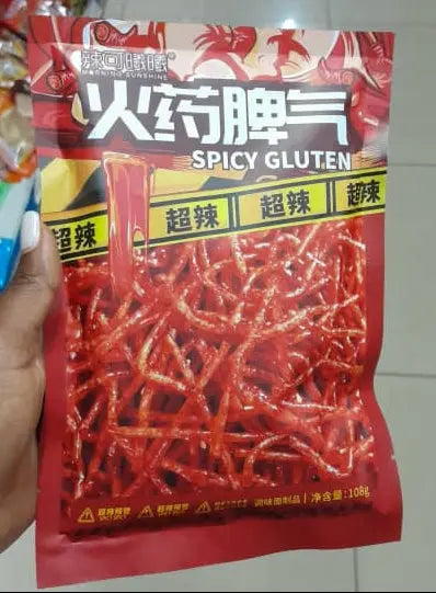 Fiery Spicy Gluten Sticks-108g Murukali.com