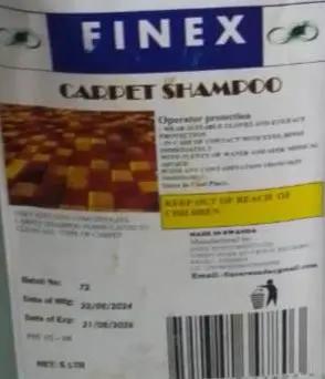 Finex Carpet Shampoo 5L Murukali.com