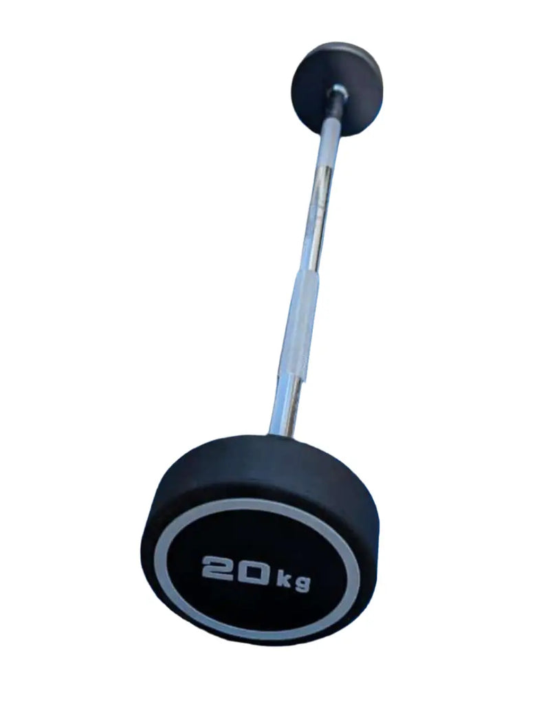 Fitness Fixed Barbell Rubber/20kg murukali.com