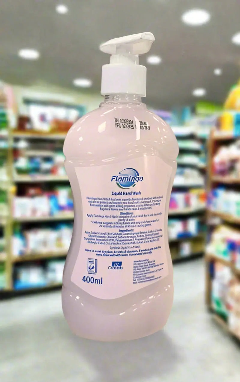 Flamingo Handwash Coconut Milk 400ml Murukali.com
