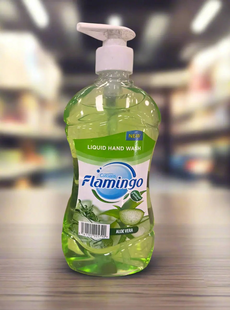 Flamingo Liquid Hand Wash with Aloe Vera 400ml Murukali.com