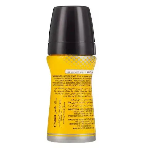 Fogg Bold Roll On Deodorant 50ml Murukali.com