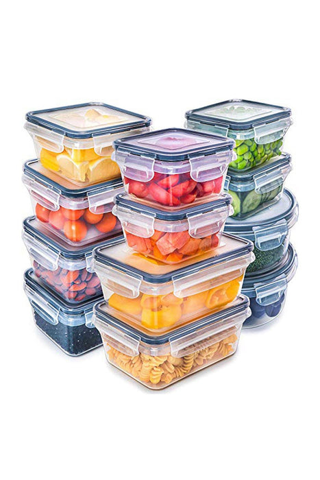 Food Storage Plastic Containers with Lids/set murukali.com