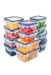 Food Storage Plastic Containers with Lids/set murukali.com