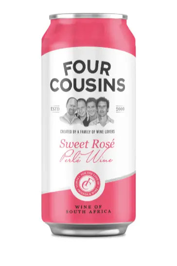 Four Cousins Sweet Rose Perle Wine 440 ml & 250ml murukali.com