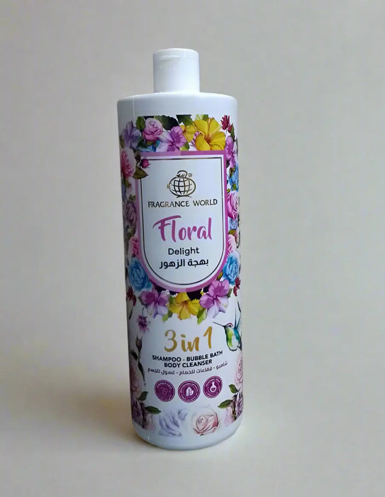 Fragrance World Floral Delight  3-in-1 Shampoo 1000ml Murukali.com
